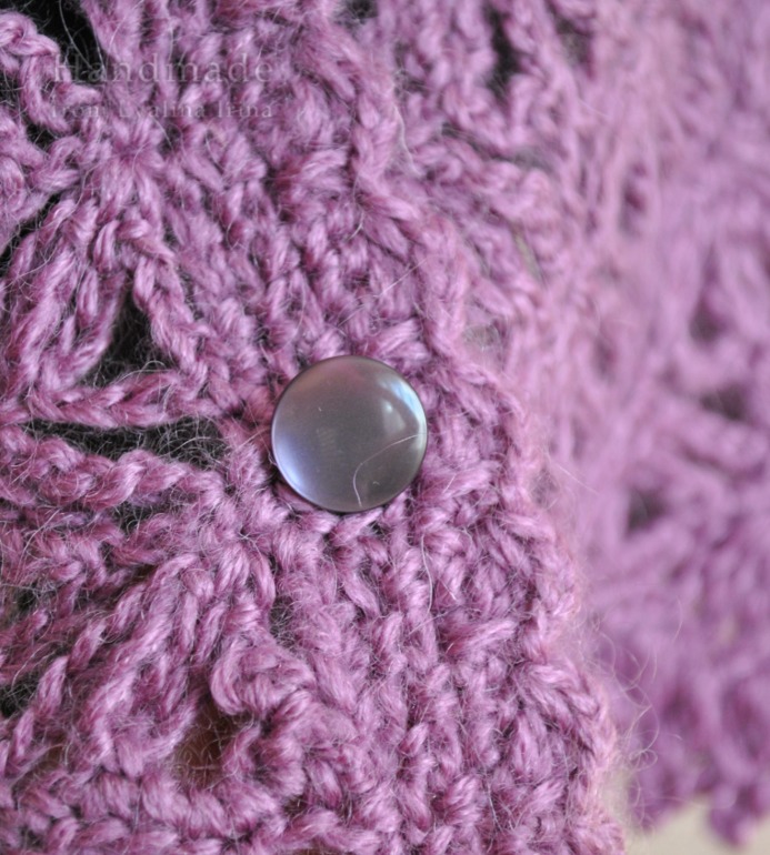 Ажурная пелеринка и брошь Элегия-2