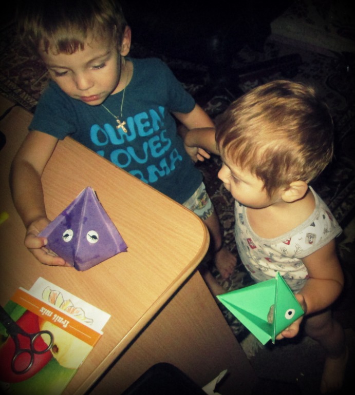 Бумажные игрушки за 10 минут