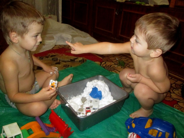 Зима в коробке