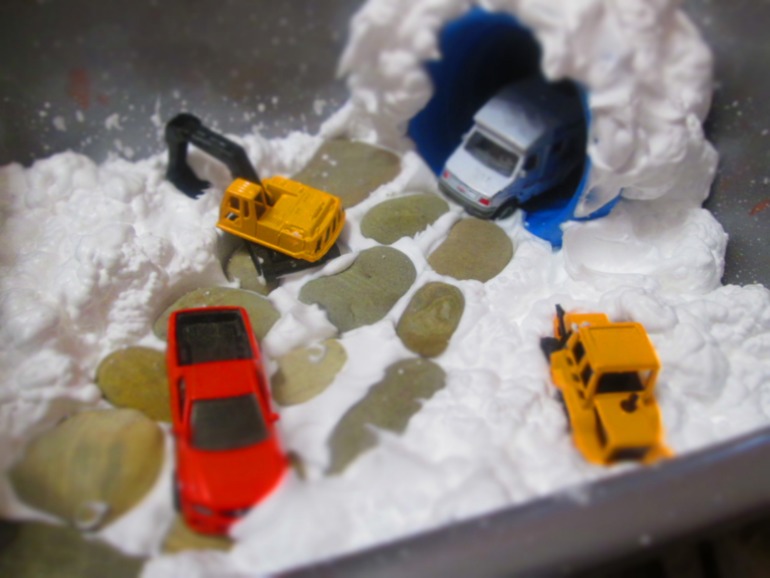 Зима в коробке