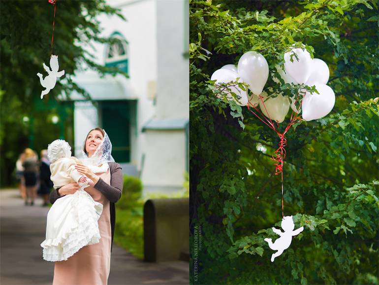 Крещение Виктории! Вторая часть. Фотосет от Катерины.