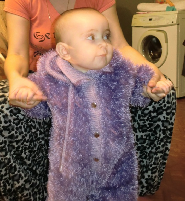 Сиреневый пушистик)))))