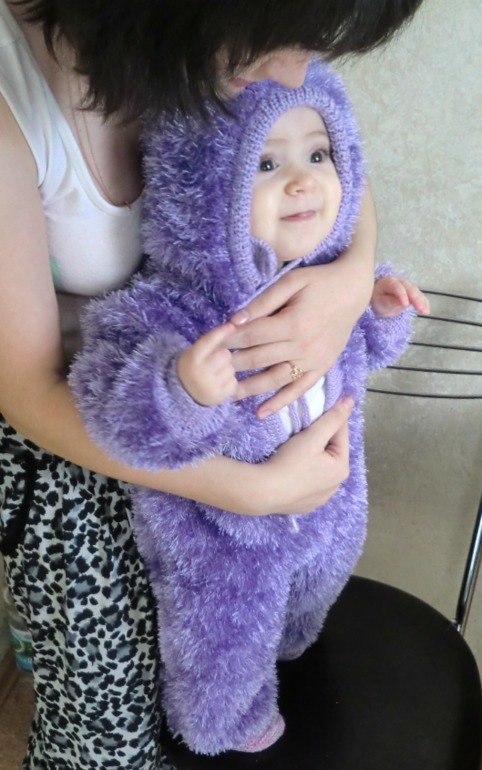 Сиреневый пушистик)))))