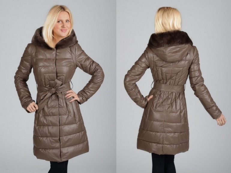 Кожаные куртки и пуховики!Налетай!Новая зимняя коллекция!