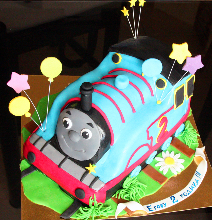 3D паровозик Томас