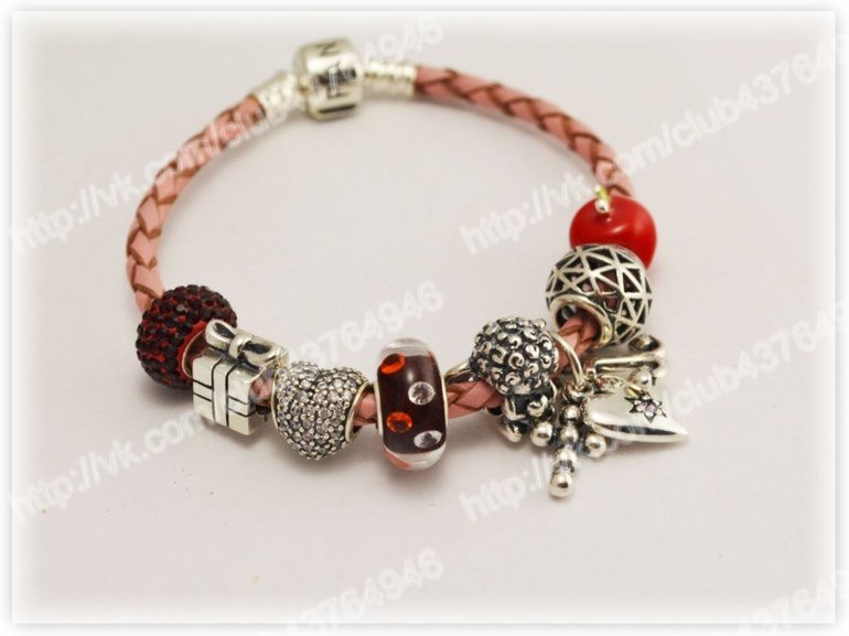 Украшения в стиле pandora из серебра 925 пробы