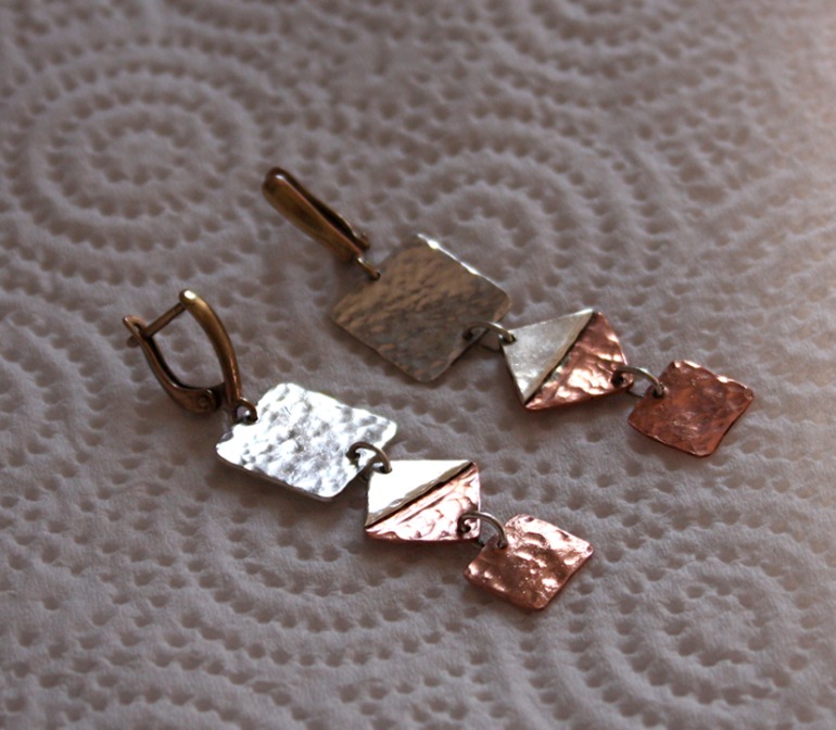 медь и серебро-"наскальная живопись"