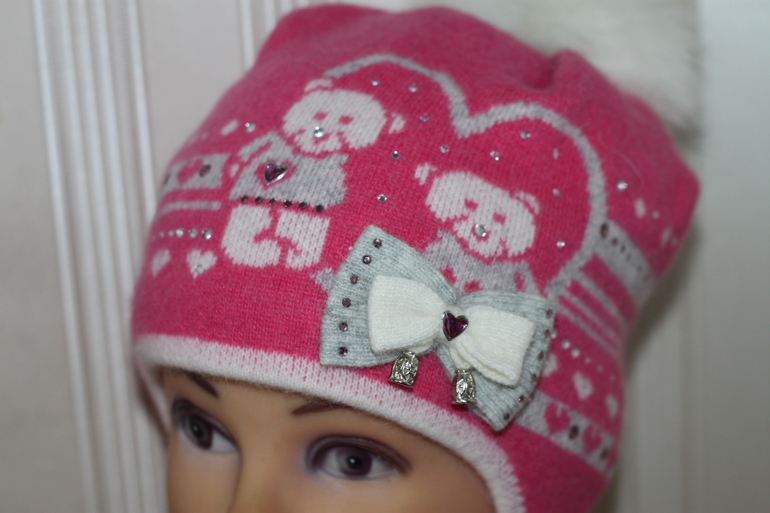 Очаровательные шапочки для маленьких модниц! Последние шапочки со скидками!!!