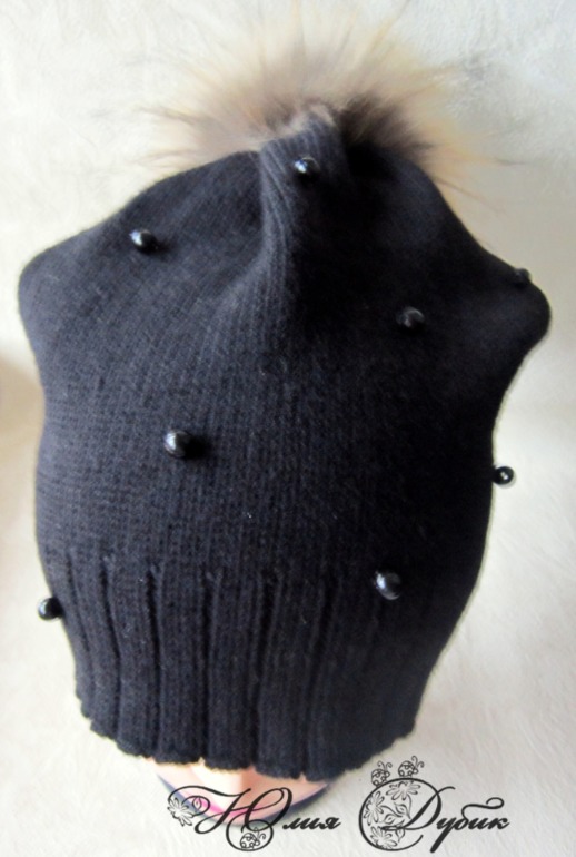 Шапочки взрослые...зима...