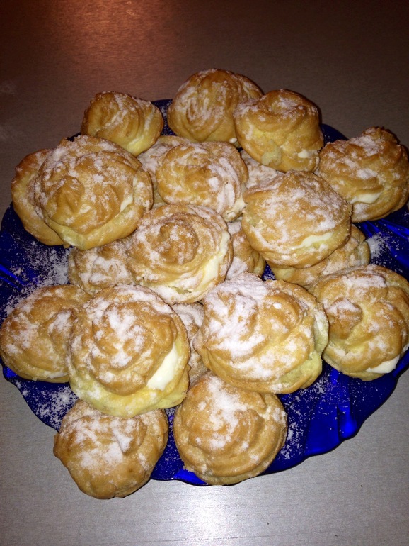 Эклеры из рисовой муки