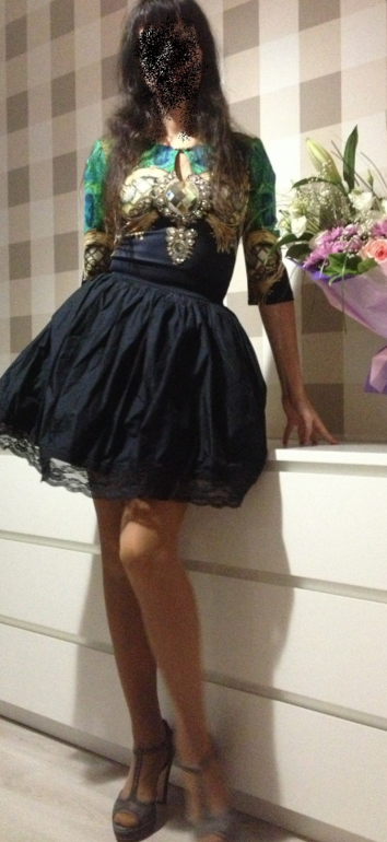 ГОД СИНЕЙ ЛОШАДИ в чудесном платье! Новые фото !!!