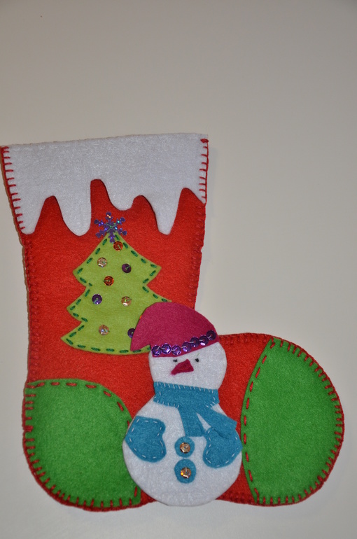 Новогодний сапожок