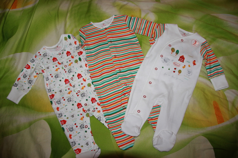 Первая посылочка NEXT для моего малыша))))