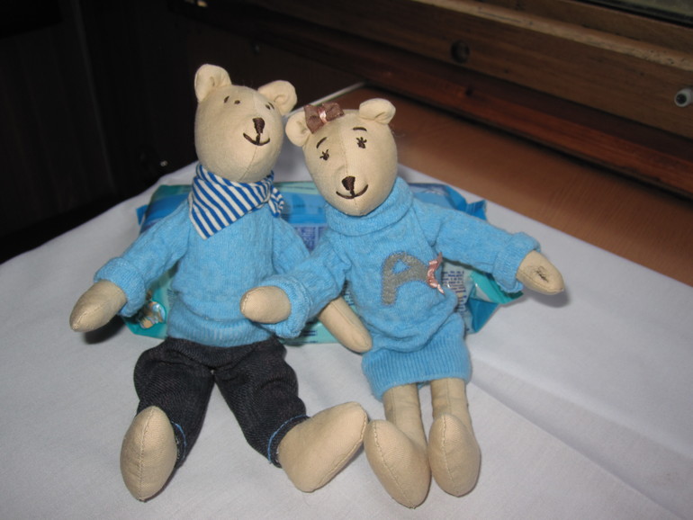 Семья мишек для дочки :)