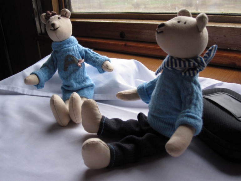 Семья мишек для дочки :)