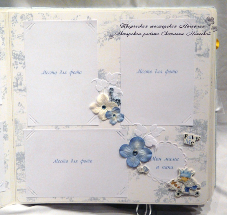 Большой фотоальбом для Матвея и папка для документов