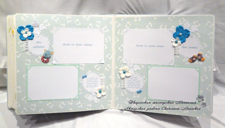 Большой фотоальбом для Матвея и папка для документов