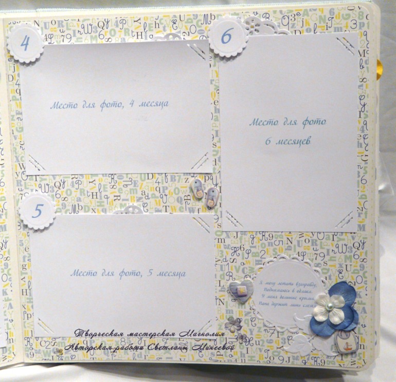 Большой фотоальбом для Матвея и папка для документов
