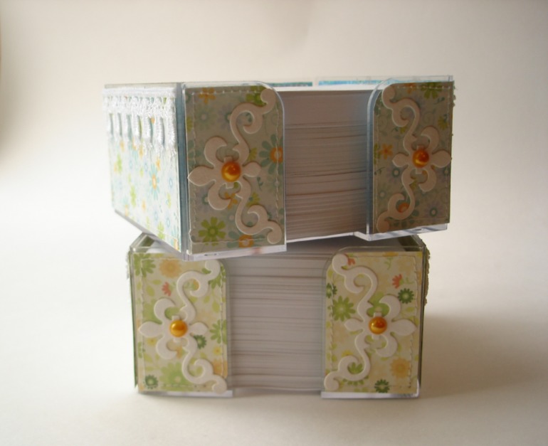 Блоки для записи.