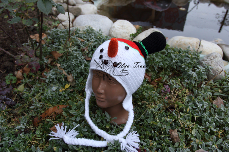 Снеговик и повязочка)