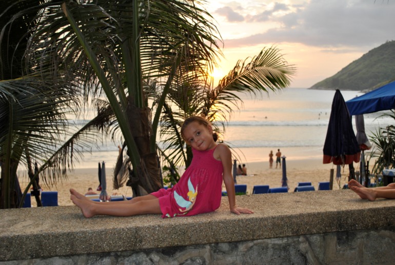 Красивый закат на Найхарне и мои модельки))) (ноябрь, 2013)