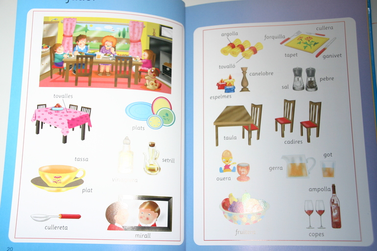 lES meves primeres 1000 paraules il lustrades.