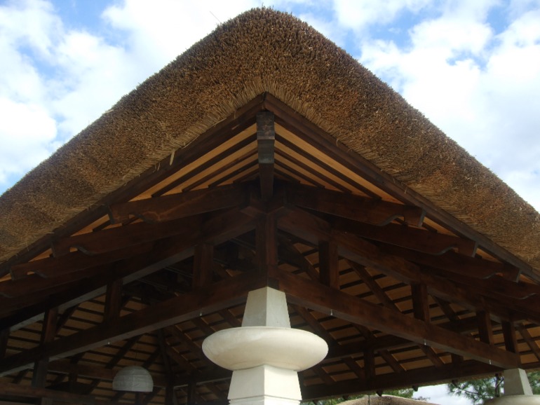 Ландшафтная беседка (бунгало)