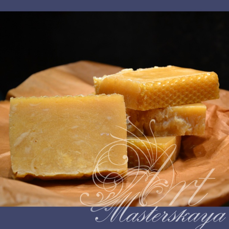 Мыло с нуля "Молоко и мёд"