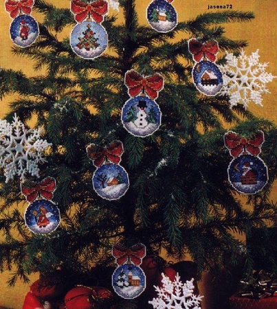 Ищу схемы новогодних игрушек.