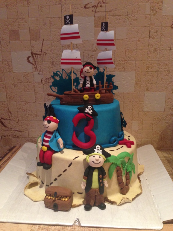 Тортик для самого главного заказчика! Для моего сынули:)))