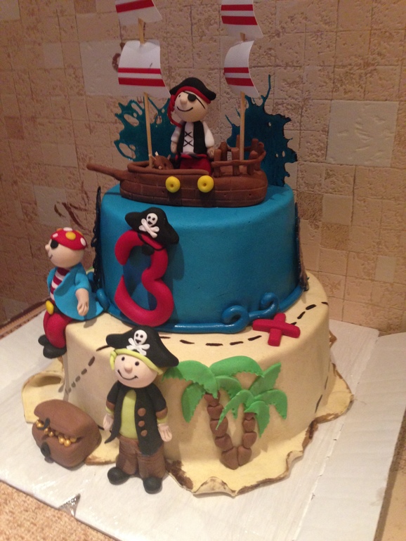 Тортик для самого главного заказчика! Для моего сынули:)))