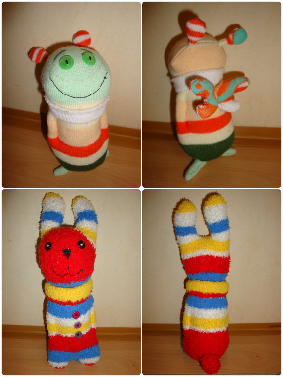 глазастые носочки:)