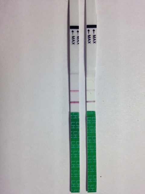 Тест на овуляцию положительный и отрицательный фото