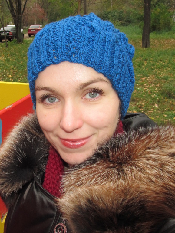 Моя шапка STARR от Kim Hargreaves