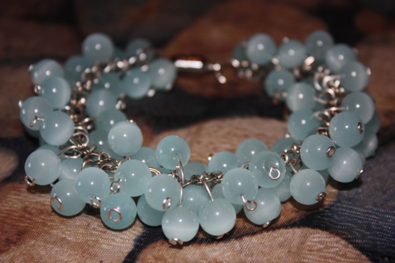 Браслеты из кожи с натуральными камнями. Новая коллекция!!! СКИДКИ!!!!!!