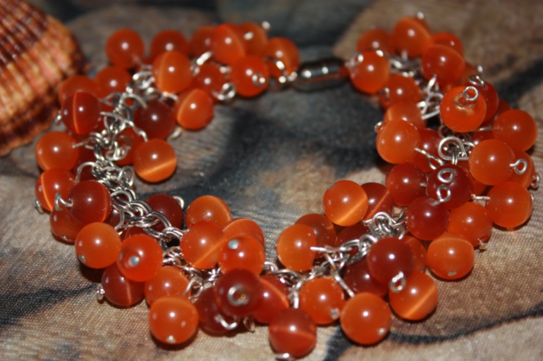 Браслеты из кожи с натуральными камнями. Новая коллекция!!! СКИДКИ!!!!!!