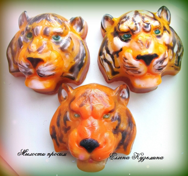 Мыльные красавцы тигры
