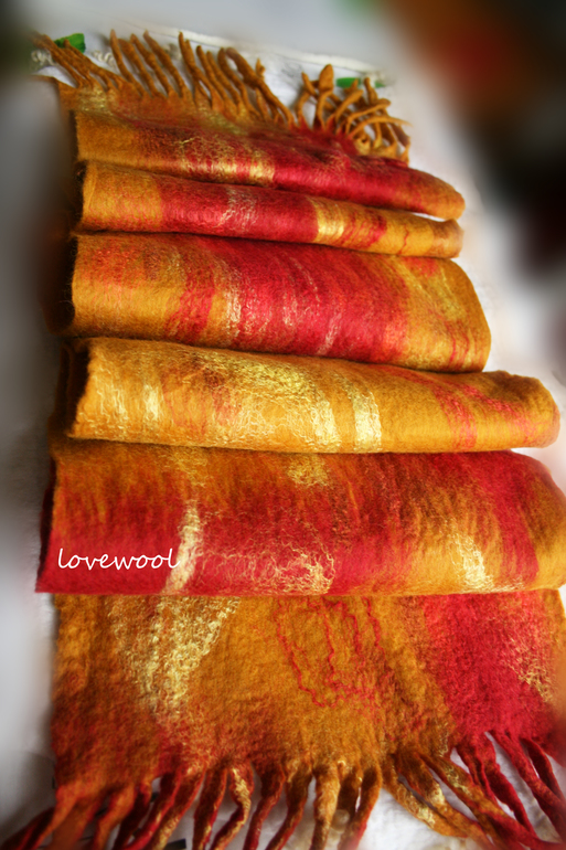 валяный комплект для Катюшки "ягодный чай"