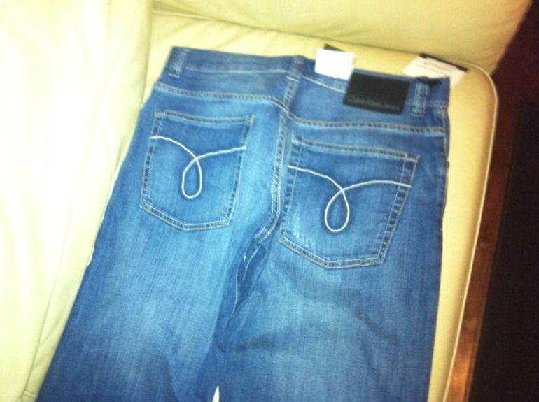 новые мужские джинсы Calvin Klein Jeans