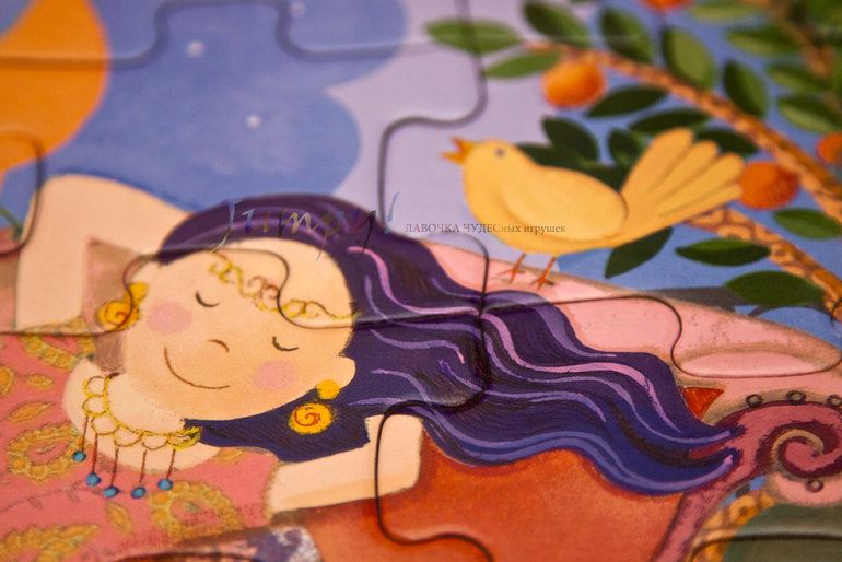 Красивые качественные пазлы в больших подарочных коробках Djeco по 689 руб!