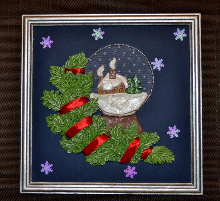 Зимнее панно