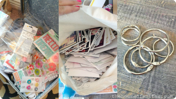 Мини-альбом из своих семейных фотографий