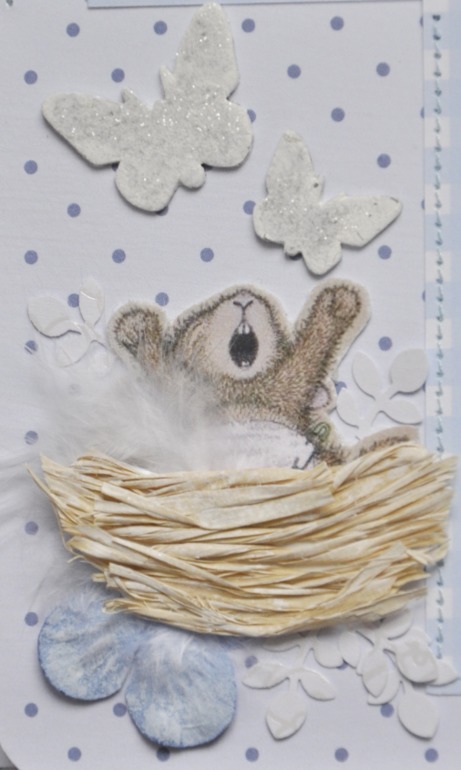 Альбом для малыша с кроликами))