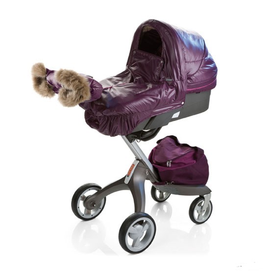 Пристрой! Stokke Xplory 2 в 1 + Winter Kit цвет Purple и Xplory + автокресло izisleep цвет Brown!