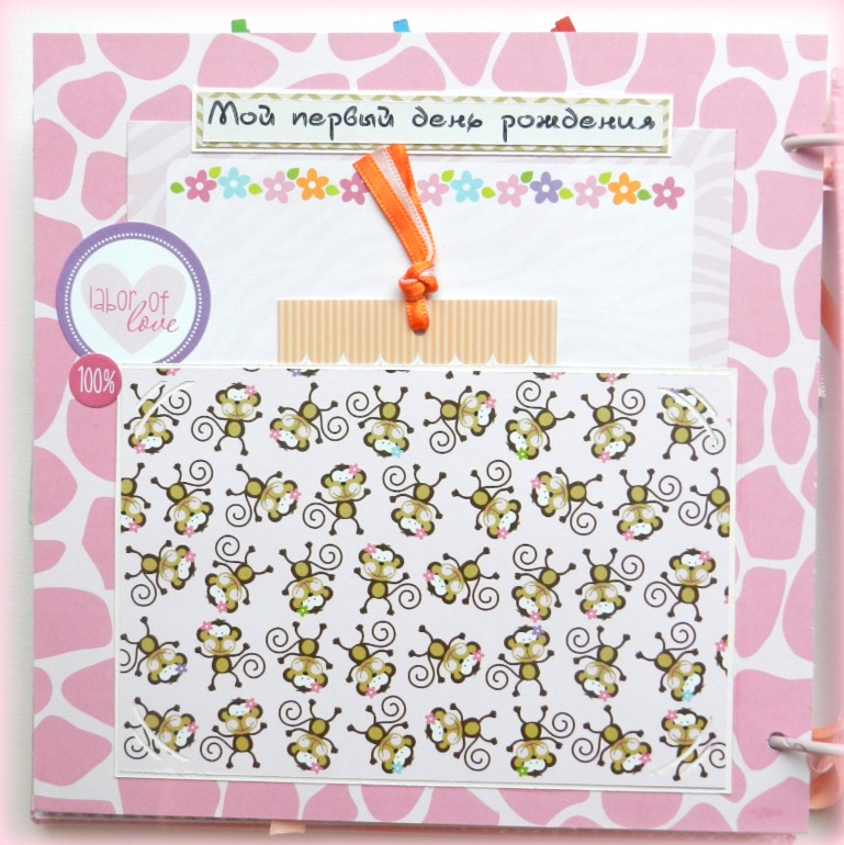 Альбом для новорожденной принцессы