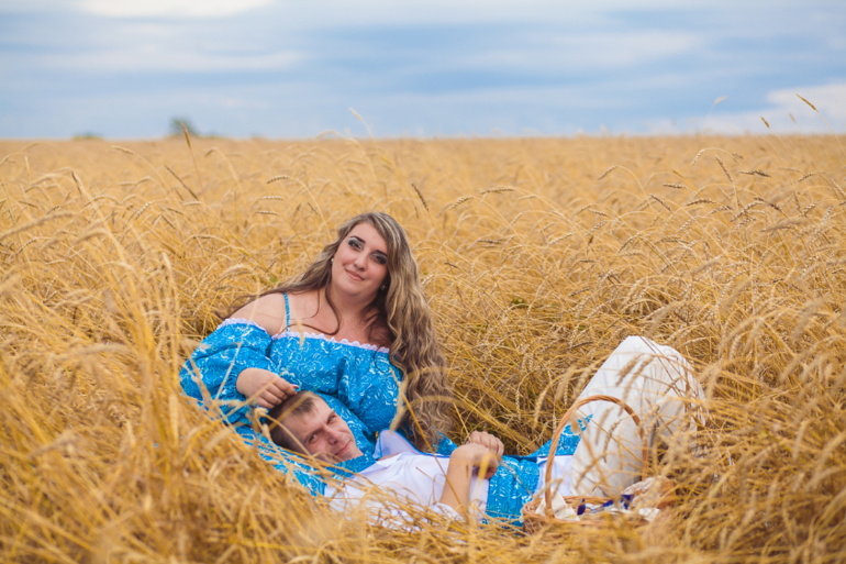 Ситцевая свадьба Елены и Алексея