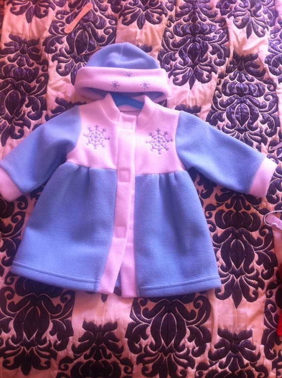 Костюм Снегурочки 68-74 см