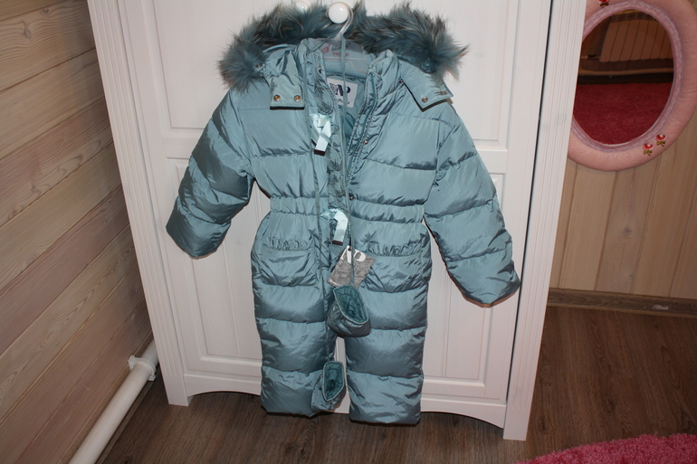 Noble People - комбинезон ДЛЯ ДЕВОЧКИ зима , размер 98 (3 года)