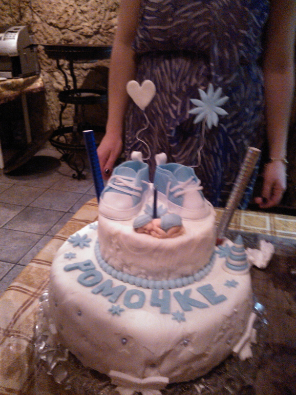 первый тортик для любимого племяши