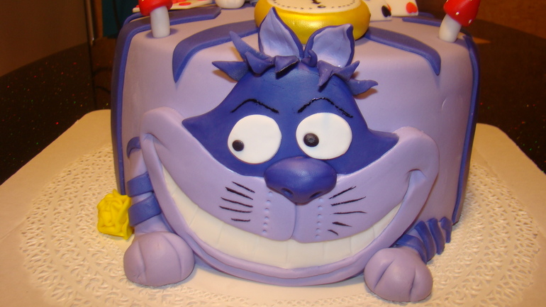 Торт Алиса в стране чудес